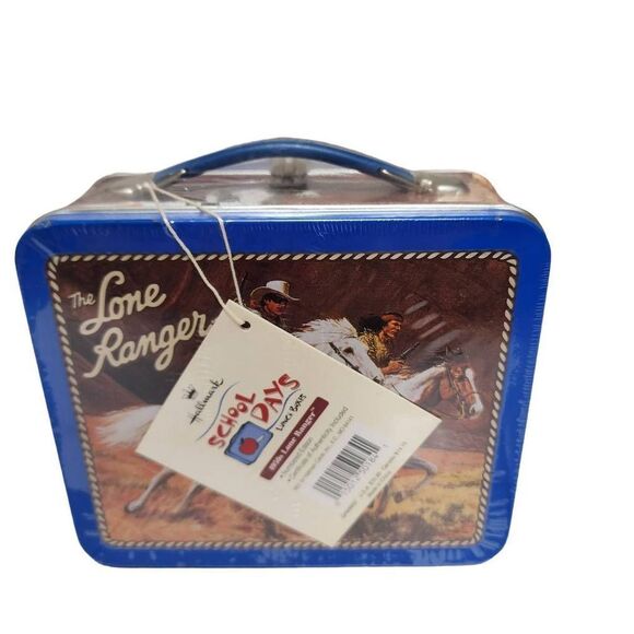 The Lone Ranger New Hallmark Metal Vintage Lunch Box Retro Limited Edition Movie - Picture 6 of 6